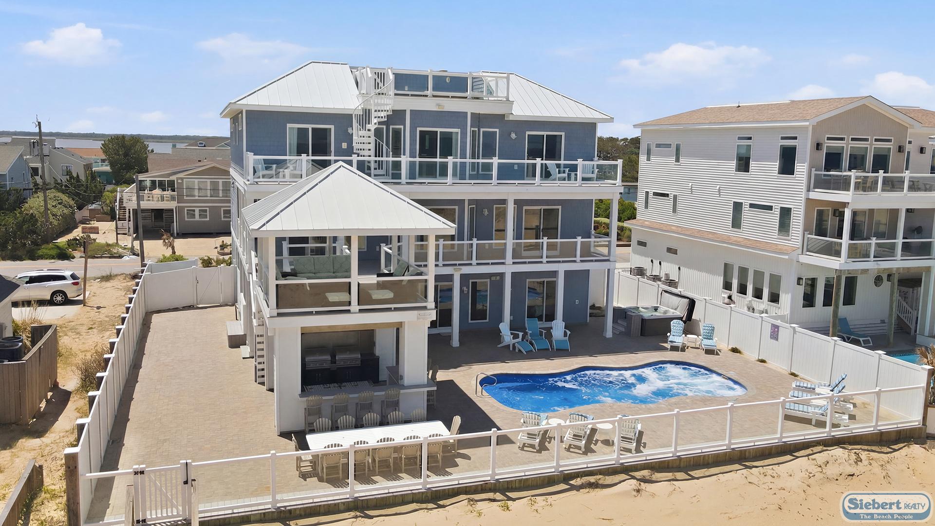 Oceanfront view of RestShore