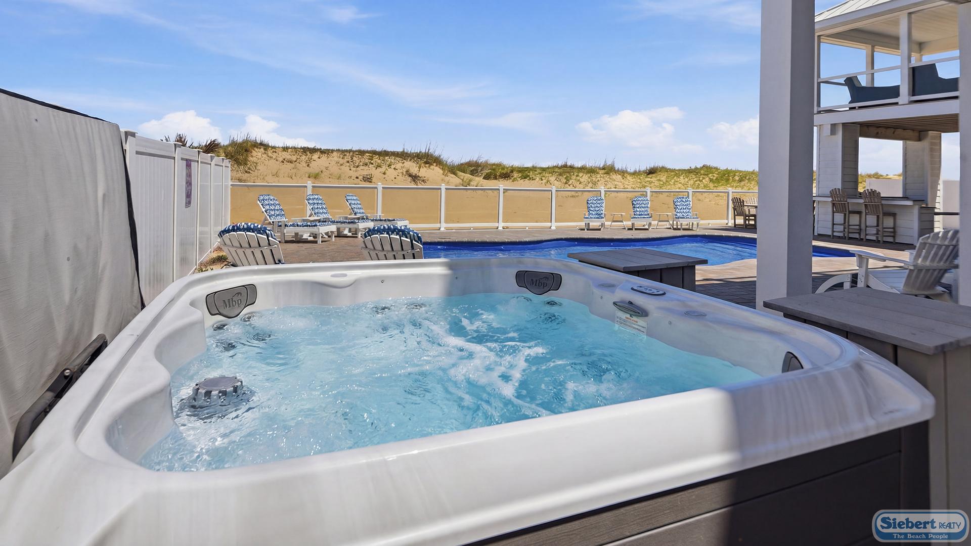 Hot Tub Rest Ashore Sandbridge VA Rental